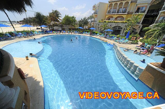 Mexico Playa del Carmen Gran Porto Real A droite une piscine pour les plus jeunes.