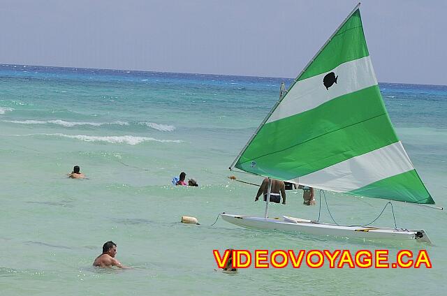 Mexico Playa del Carmen Gran Porto Real The waves are low to moderate amplitudes normally.