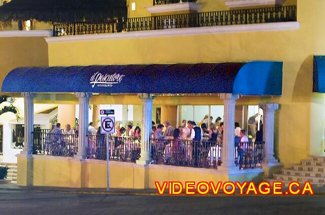 Mexico Playa del Carmen Gran Porto Real The terrace in the evening ..