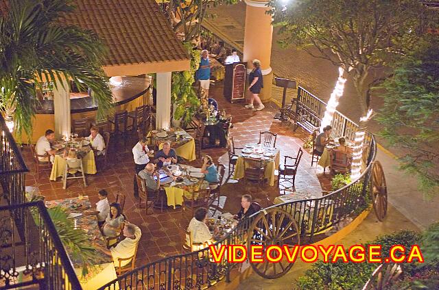 Mexico Playa del Carmen Gran Porto Real The evening with a great atmosphere.