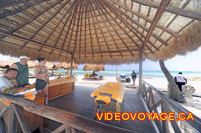 mexique Playa Paraiso paraiso del mar On the beach for massages.