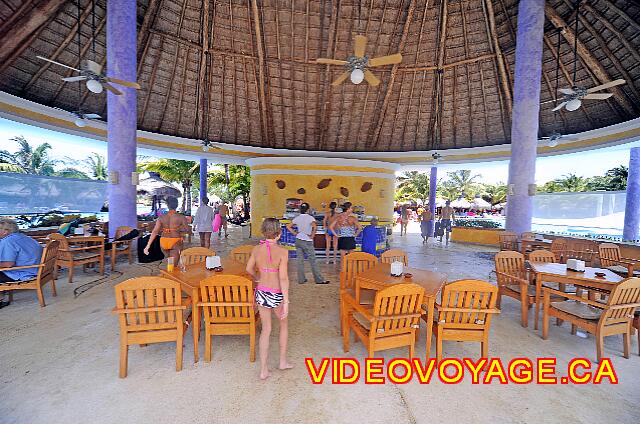 mexique Playa Paraiso paraiso del mar En el centro de bar, terraza.