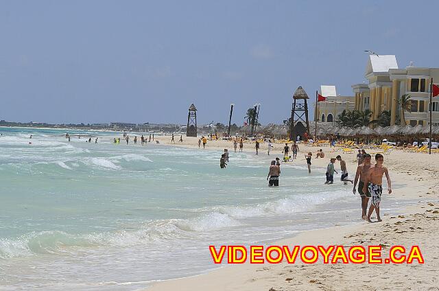 mexique Playa Paraiso paraiso del mar Guests swim a little further south than the hotel beach Paraiso del Mar.