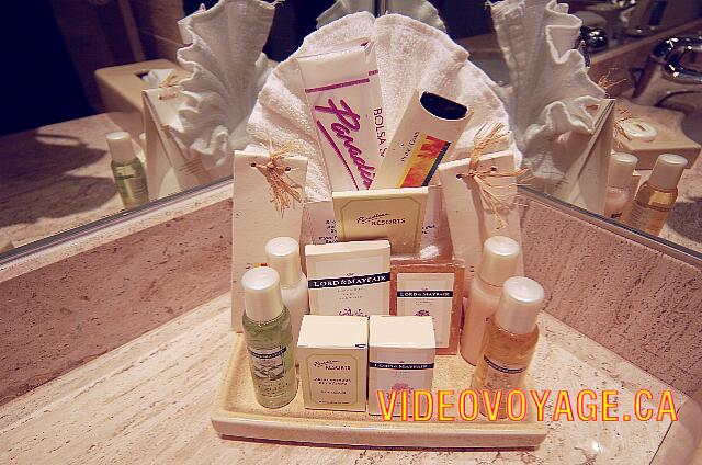 Mexique Puerto Morelos Sapphire Riviera Cancun Los productos de cuidado personal