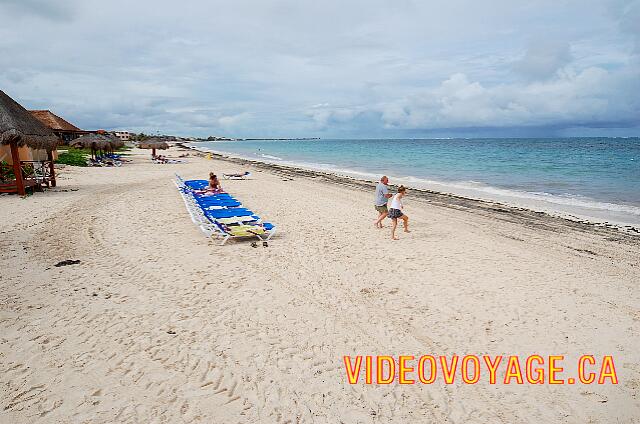 Mexique Puerto Morelos Sapphire Riviera Cancun The beach to the north.