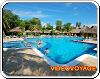 Master Pool (360 square m of the hotel Riu Lupita in Playa del Carmen Mexique