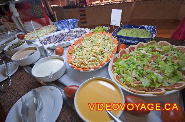 Mexique Playa del Carmen Riu Lupita Other choices of salads.