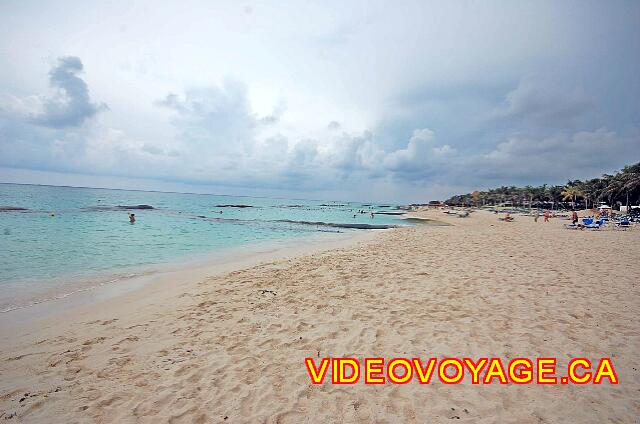 Mexique Playa del Carmen Riu Palace Mexico Il est possible de marcher sur la plage vers le sud pour une distance de 1 kilomètre.