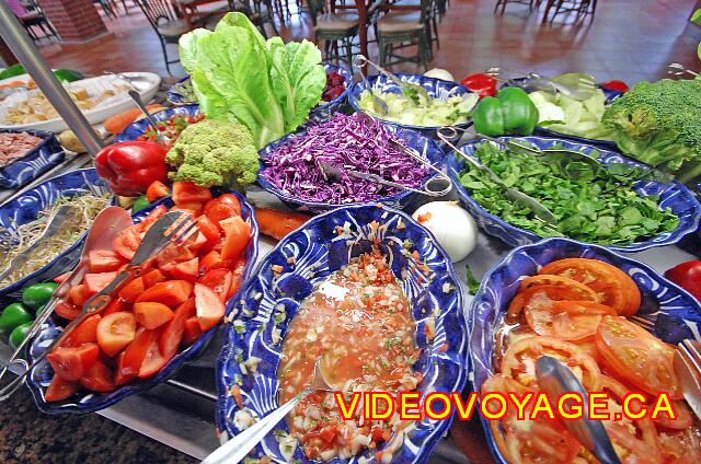 Mexique Playa del Carmen Riu Palace Mexico Otros ingredientes para una ensalada.