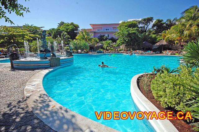 Mexique Playa del Carmen Riu Playacar The second section of the pool.