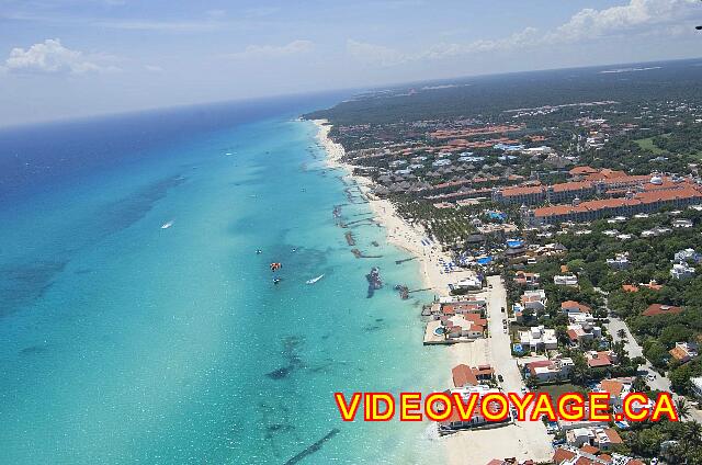 Mexique Playa del Carmen Riu Playacar La playa de Playacar Hotel Reef Playacar en el hotel Sandos.