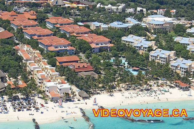 Mexique Playa del Carmen Riu Playacar Arriba a la izquierda, el Lobby.