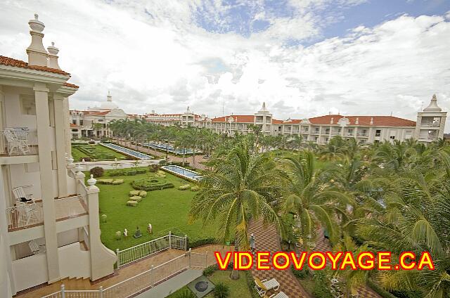 Mexique Playa Del Carmen Palace Riviera Maya La vue jardin.