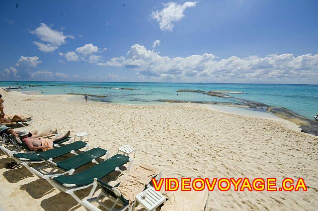 Mexique Playa Del Carmen Palace Riviera Maya Then the beach ...