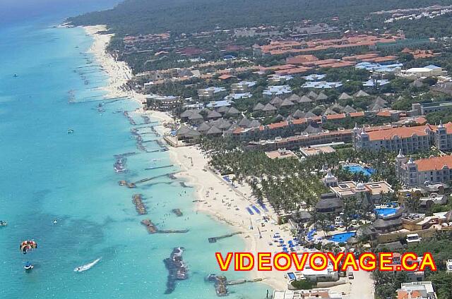 Mexique Playa Del Carmen Palace Riviera Maya Playacar Most hotels have a sand retention system since 2007.