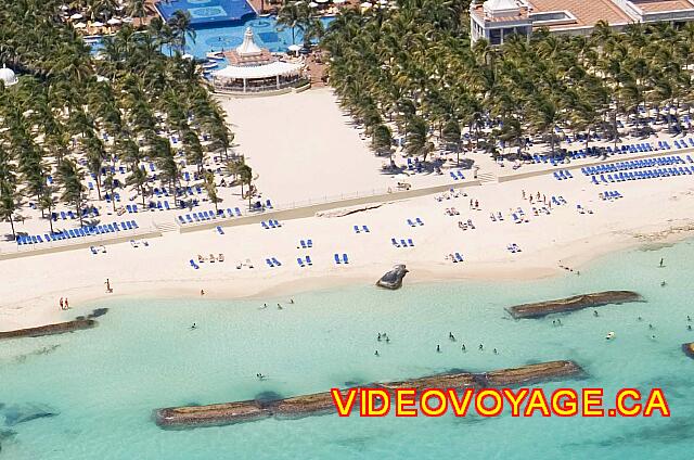 Mexique Playa Del Carmen Palace Riviera Maya A beach with a length of 100 meters.