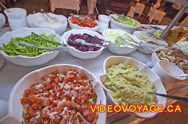 Mexique Playa Del Carmen Palace Riviera Maya The salad bar.