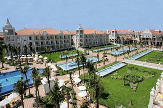 Mexique Playa Del Carmen Palace Riviera Maya Una fotografía mientras que la vegetación no era maduro.