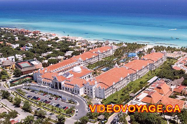 Mexique Playa Del Carmen Palace Riviera Maya Una vista aérea del hotel.