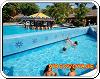 Children pool of the hotel Riu Yucatan in Playa del Carmen Mexique