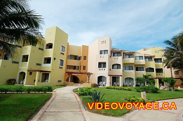 Mexique Playa del Carmen Viva Maya Further from the sea, too many tree to successfully see the sea.