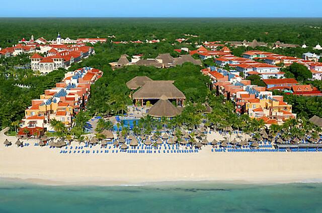 Mexique Playa del Carmen Viva Maya Una vista aérea del lugar donde la playa era casi perfecto en el momento.