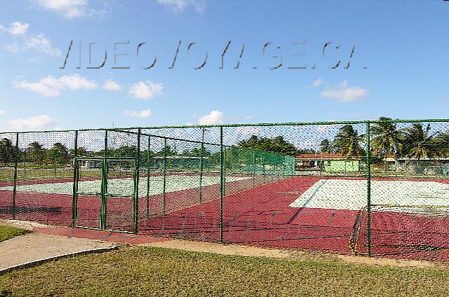 Cuba Santa Lucia Brisas Santa Lucia Les terrains de tennis