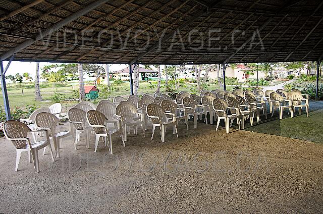 Cuba Santa Lucia Club Amigo Caracol Some chairs for the meeting with the representatives of wholesalers.