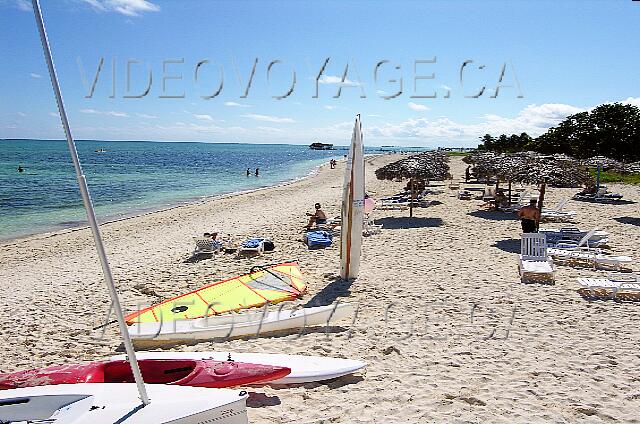 Cuba Santa Lucia Club Amigo Caracol Often present a good wind for windsurfing and sailing.