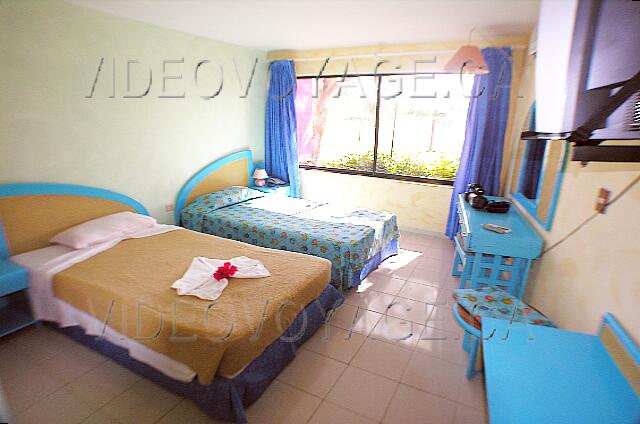 Cuba Santa Lucia Club Amigo Caracol With two single beds. A simple but functional furnishings.