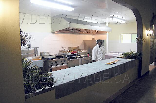 Cuba Santa Lucia Club Amigo Caracol The small kitchen of ranchon playa