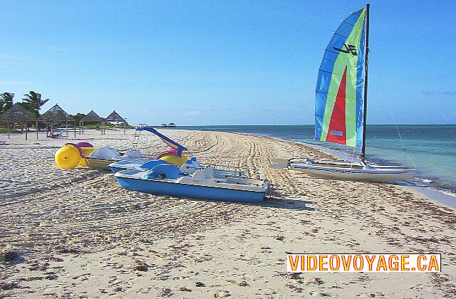 Cuba Santa Lucia Gran Club Santa Lucia Some non-motorized water activities on the beach.