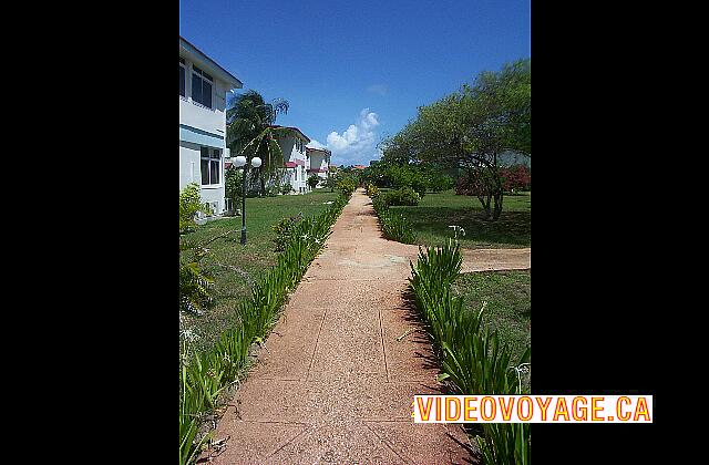 Cuba Santa Lucia Gran Club Santa Lucia One of the paths to the rooms.