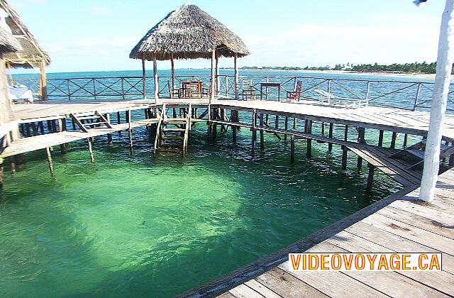 Cuba Santa Lucia Gran Club Santa Lucia Al final del muelle, se puede bañar.