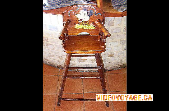 Cuba Santa Lucia Gran Club Santa Lucia High chairs for children are available.