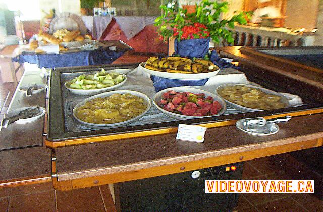 Cuba Santa Lucia Gran Club Santa Lucia Fruit buffet.