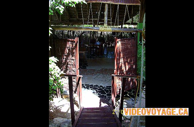 Cuba Santa Lucia Gran Club Santa Lucia The entrance to the Cuban restaurant.