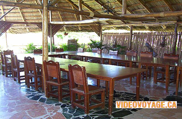 Cuba Santa Lucia Gran Club Santa Lucia Une petite salle à manger. Un restaurant qui n'est pas toujours ouvert en basse saison.