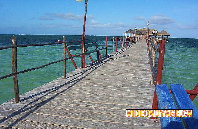 Cuba Santa Lucia Gran Club Santa Lucia A long dock.