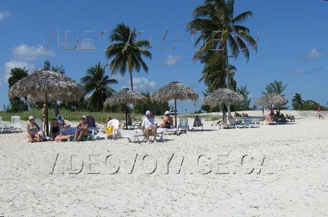 Cuba Santa Lucia Club Amigo Mayanabo There are some umbrellas and sun beds on the west side too.