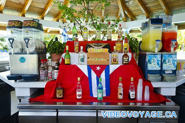 Cuba Cayo Santa Maria Husa Cayo Santa Maria A selection of local drinks and slush.