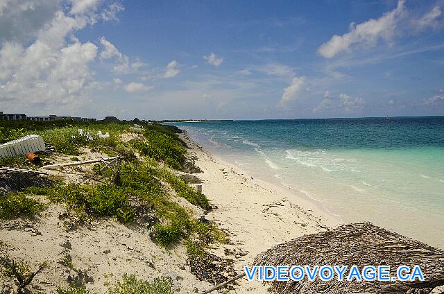 Cuba Cayo Santa Maria Husa Cayo Santa Maria Complètement à l'ouest du site, la plage est moins profonde.