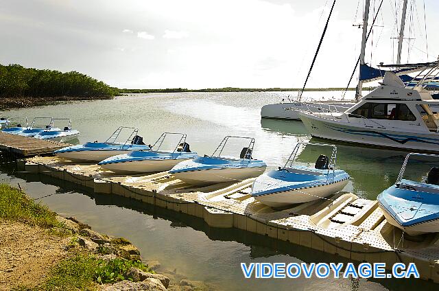 Cuba Cayo Santa Maria Villa Las Brujas Pequeños barcos de motor