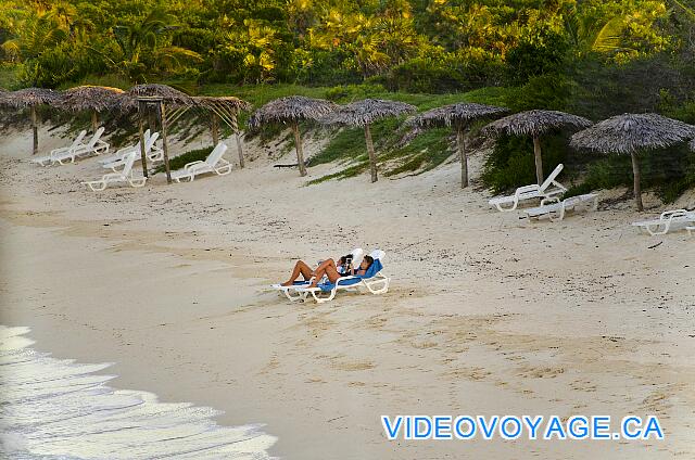 Cuba Cayo Santa Maria Villa Las Brujas Peu de clients sur la plage