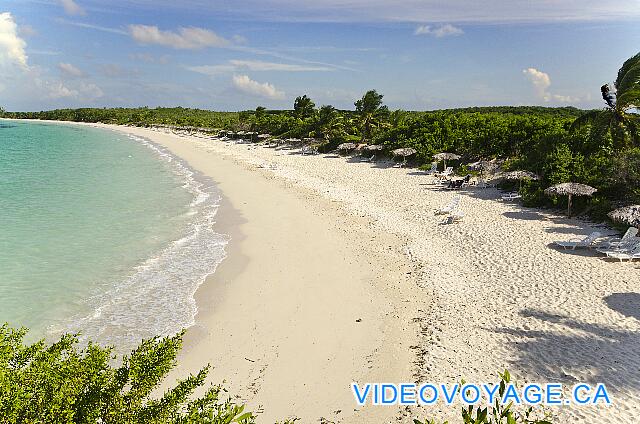 Cuba Cayo Santa Maria Villa Las Brujas Peu de clients sur la plage, même si elle est magnifique.