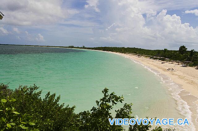 Cuba Cayo Santa Maria Villa Las Brujas Pas d'algue sur une grande distance, pas de récif.