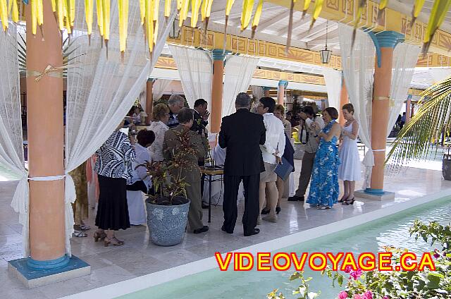 Cuba Cayo Santa Maria Melia Las Dunas Muchos matrimonios en diferentes lugares en el sitio, de acuerdo con los deseos de los clientes.