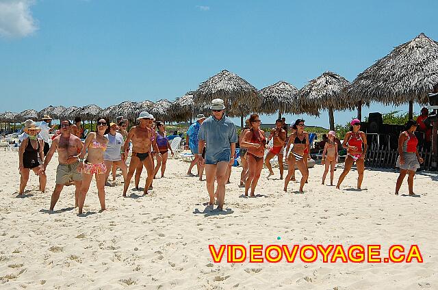 Cuba Cayo Santa Maria Melia Las Dunas Las actividades en la playa son siempre populares.