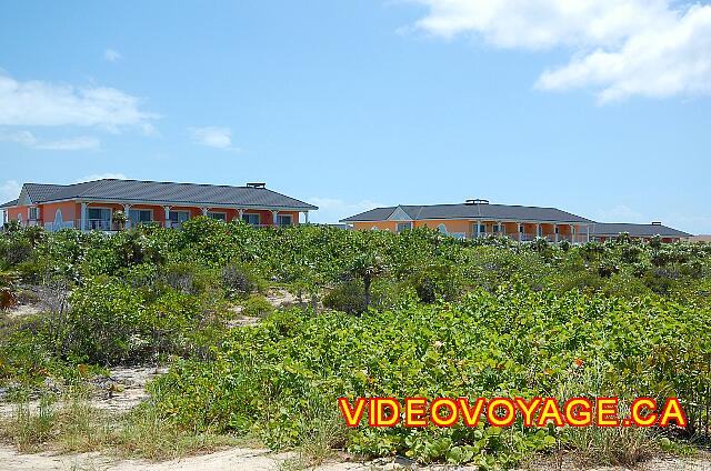 Cuba Cayo Santa Maria Melia Las Dunas Buildings overlooking the sea is the area of ??the site.