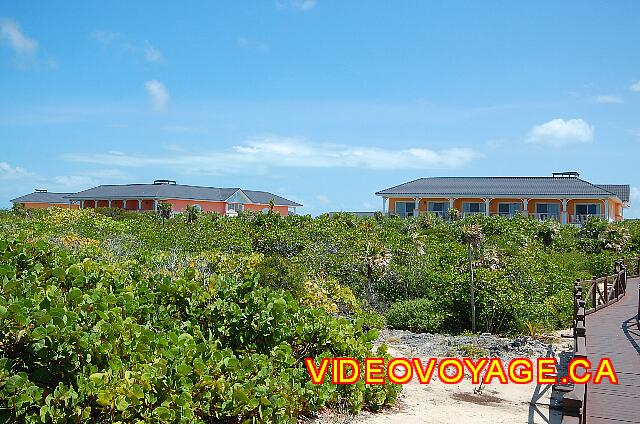 Cuba Cayo Santa Maria Melia Las Dunas The other 2 buildings overlooking the sea sector.